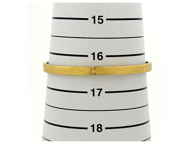 Bracciale rigido Christian Dior placcato oro - vista 5