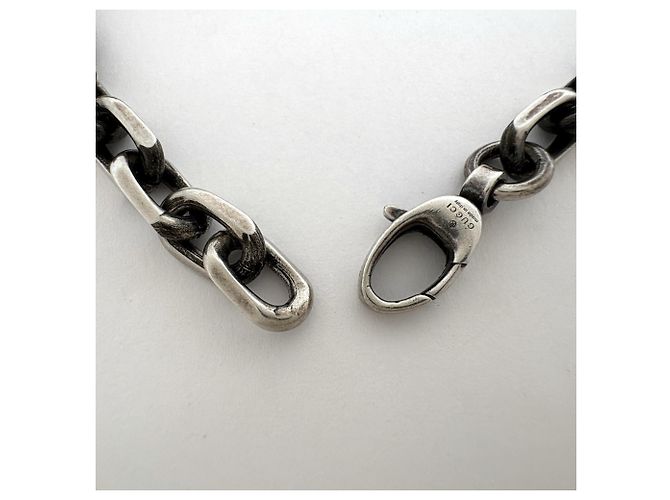 Pulsera con dije Interlocking G en plata de Gucci - vista 2