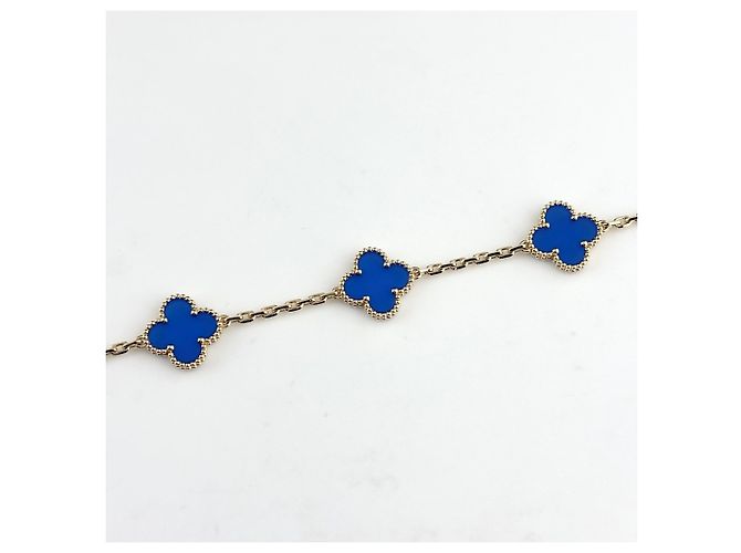 Bracciale con Charm Vintage Alhambra Van Cleef & Arpels - vista 2