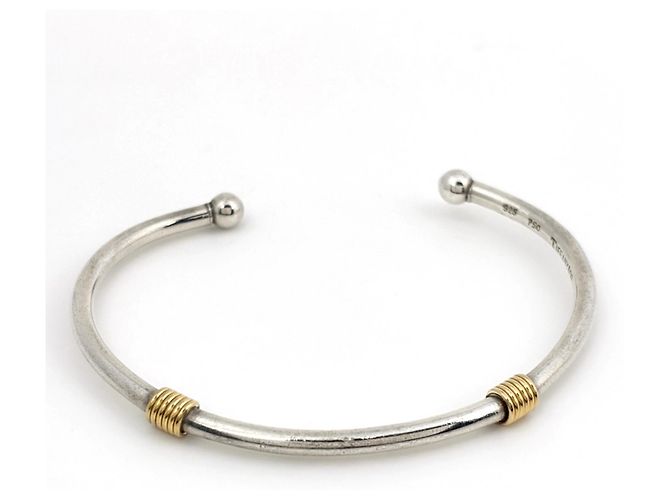 Autre Marque Tiffany & Co. Bracciale Rigido Silver 925 - vista 2