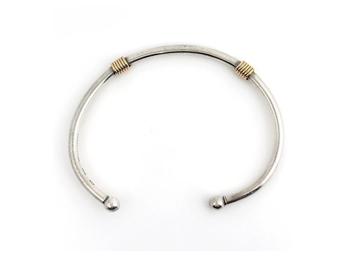 Autre Marque Tiffany & Co. Bracciale Rigido Silver 925 - vista 4