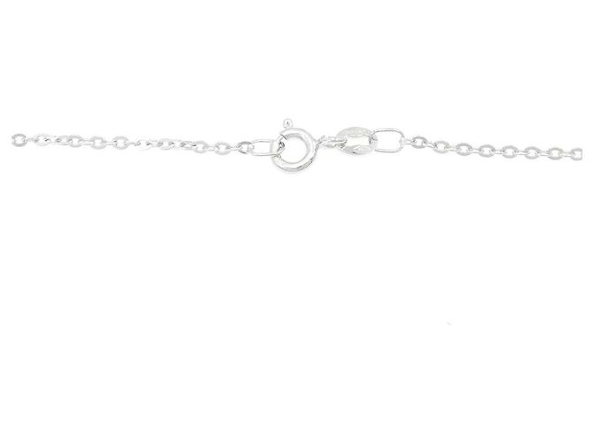 Autre Marque Collana in oro bianco Au750 e diamanti - vista 5