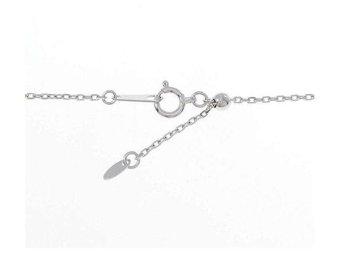Autre Marque Collana in oro bianco Au750 e diamanti - vista 5