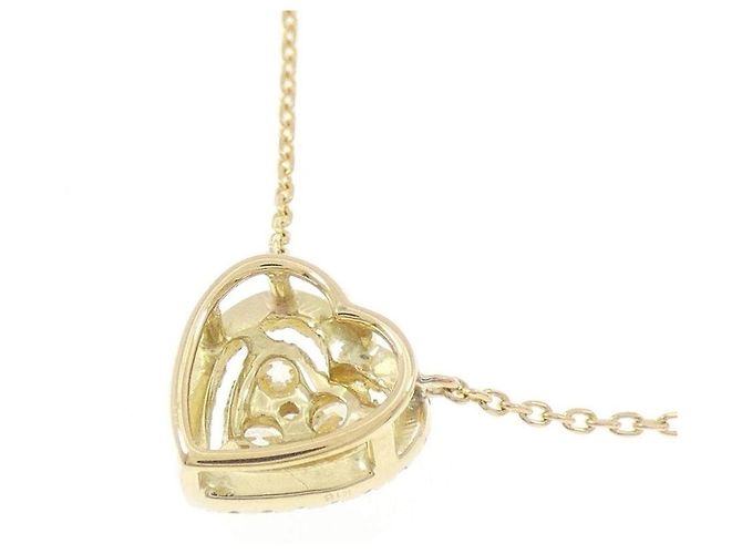 Autre Marque Collana Cuore con Diamanti Au750 - vista 4