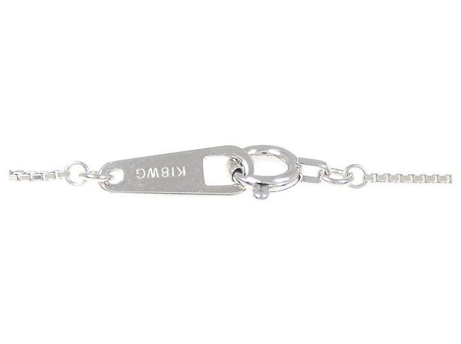 Autre Marque Collana in oro bianco Au750 e diamanti - vista 5