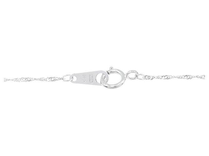 Autre Marque Collana Au750 Granato e Diamante - vista 5
