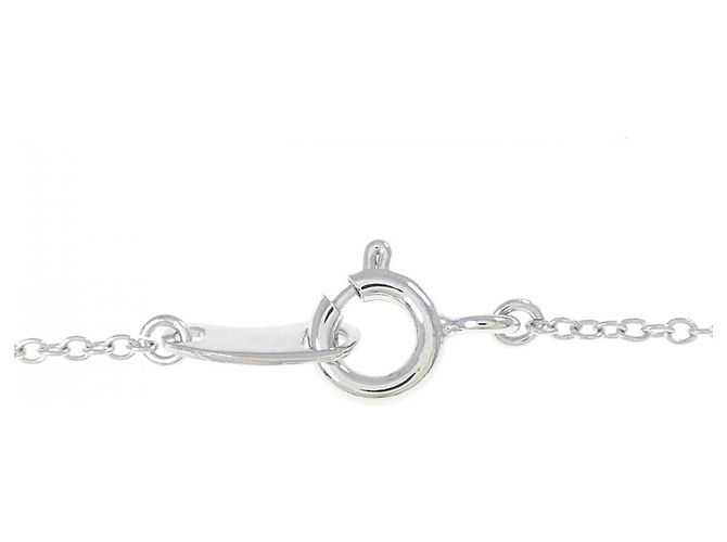 Autre Marque Colar em ouro branco Au750 com rubi e diamante - vista 5