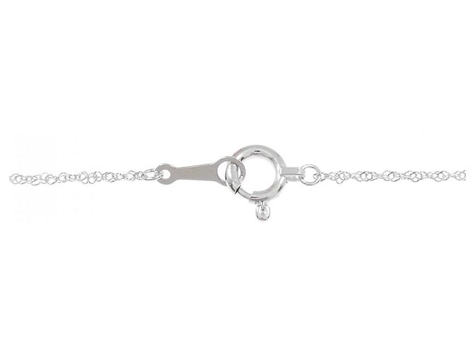 Autre Marque Au750 Smaragd-Diamant-Halskette - Ansicht 5