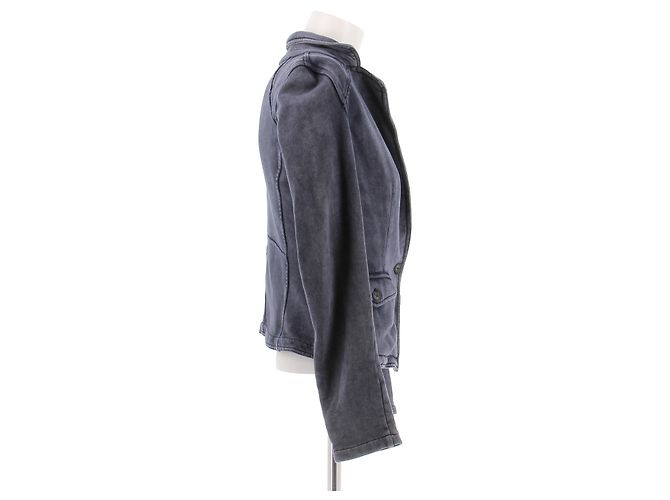 Diesel Weste aus Baumwolle blau XS - Ansicht 3