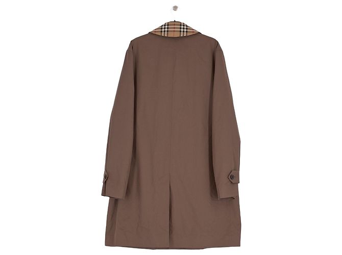 Burberry Abrigo de algodón marrón - vista 2