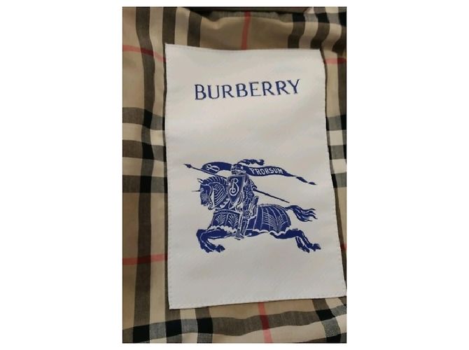 Burberry Abrigo de algodón marrón - vista 5