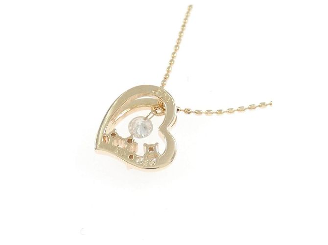 Autre Marque K10 Pink Gold Diamond Halskette - Ansicht 4