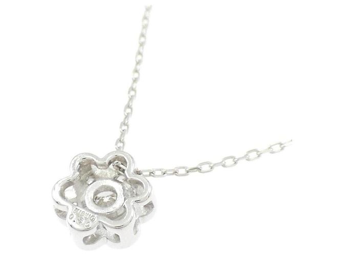 Autre Marque Collana Fiore di Diamanti Au750 - vista 4