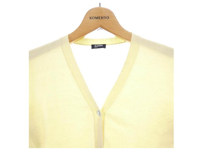 Cardigan de lana JIL SANDER NAVY - vista 5