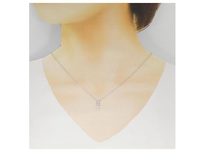 Autre Marque Collar de diamantes Pt900/Pt850 - vista 6