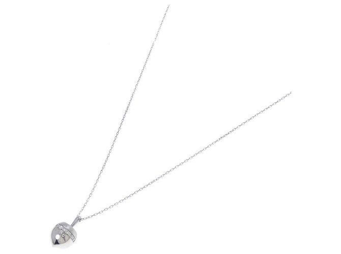 Autre Marque Collar de platino y diamantes - vista 2