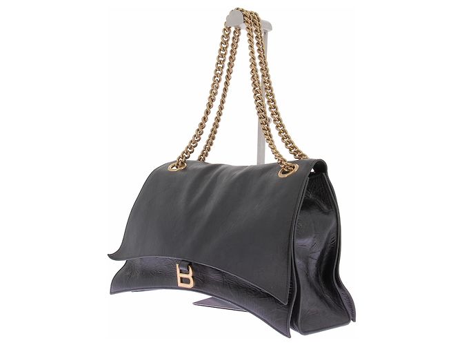 Balenciaga Bolso hourglass de cuero - vista 2