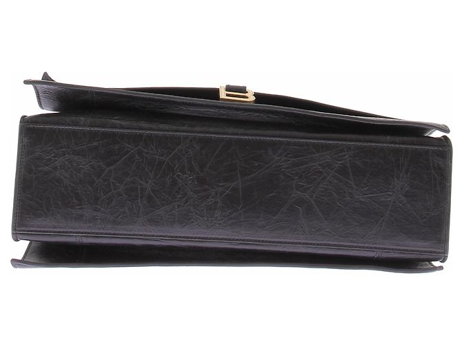 Balenciaga Bolso hourglass de cuero - vista 6