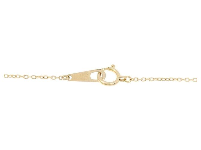 Autre Marque Au750 Collier mit drei Diamanten - Ansicht 5