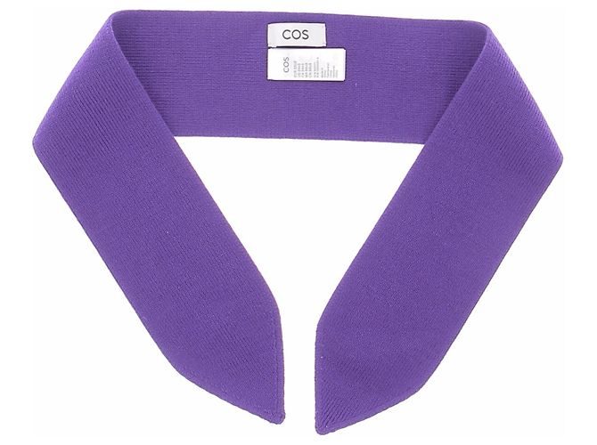 Cos Twilly in lana viola - vista 2