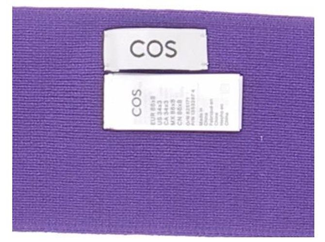 Cos Twilly in lana viola - vista 3