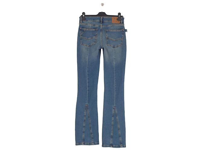 Jeans a zampa in cotone blu Zadig & Voltaire - vista 2