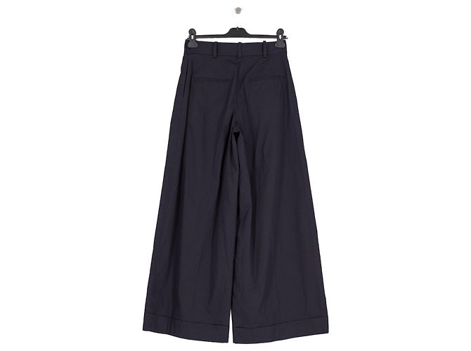 Cos Baumwollhose in Marineblau - Ansicht 2