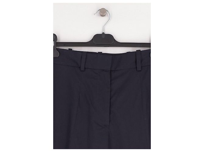 Cos Baumwollhose in Marineblau - Ansicht 3