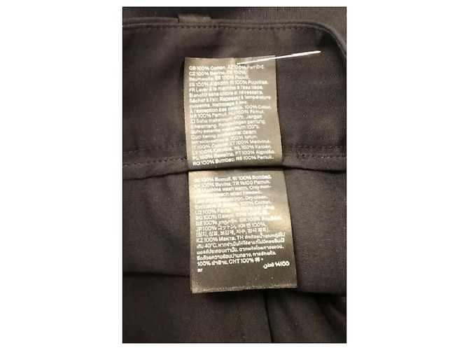 Cos Baumwollhose in Marineblau - Ansicht 6