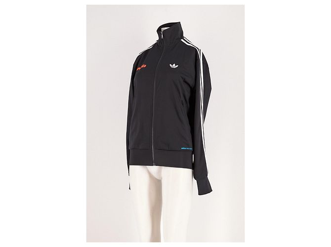Adidas Weste schwarz gerade geschnitten - Ansicht 4