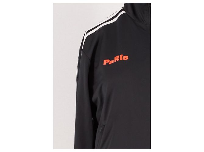 Adidas Weste schwarz gerade geschnitten - Ansicht 6