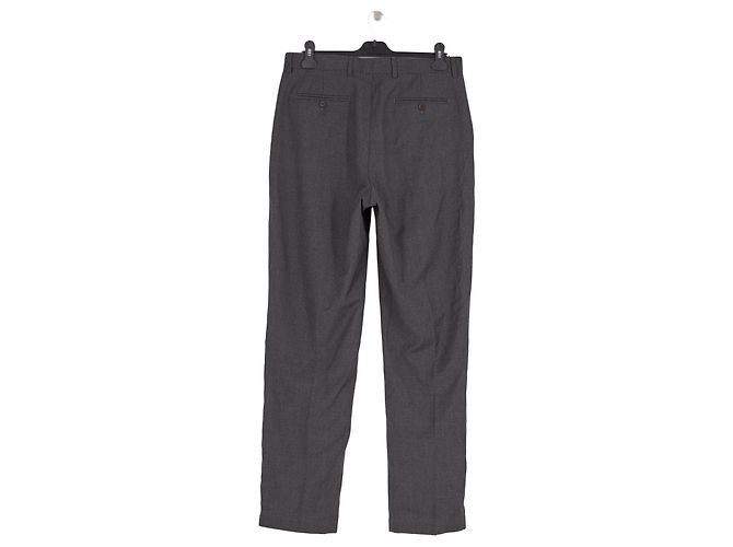 Autre Marque Pantaloni in lana grigi - vista 2