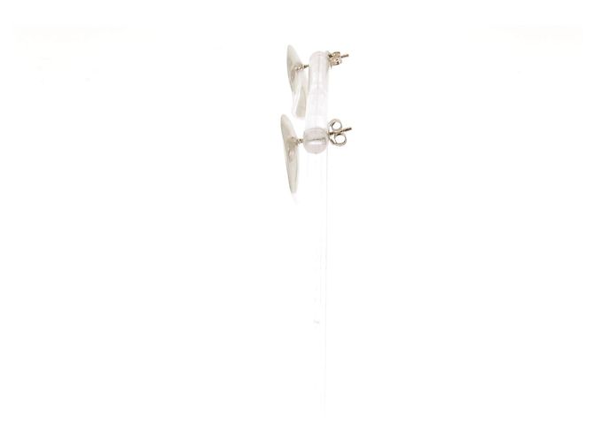 Autre Marque Silberfarbene Ohrringe - Ansicht 5