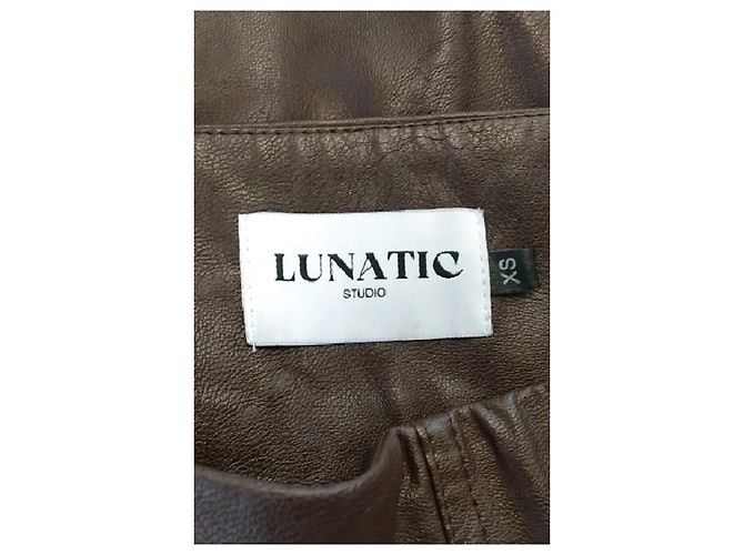 Autre Marque Minifalda plisada marrón LUNATIC XS - vista 5