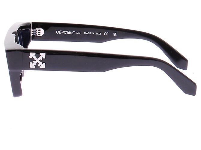 Off White Gafas de sol rectangulares negras - vista 5