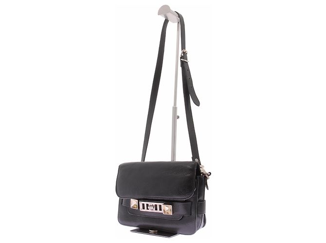 Borsa a mano in pelle nera Proenza Schouler - vista 2