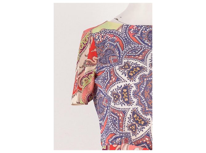 Etro Robe courte multicolore - view 6