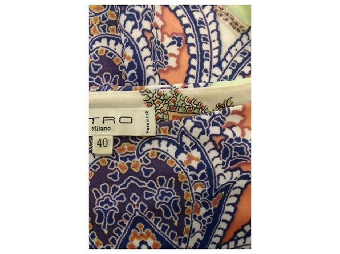 Etro Robe courte multicolore - view 7
