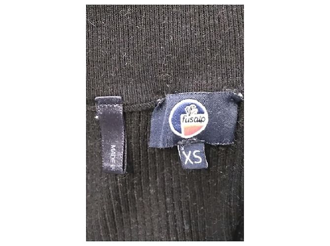 Pull à col roulé noir Fusalp avec fermeture éclair - vue 7