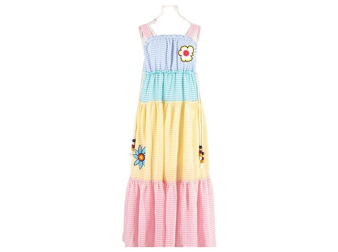 Autre Marque Mehrfarbiges Maxikleid - Ansicht 2