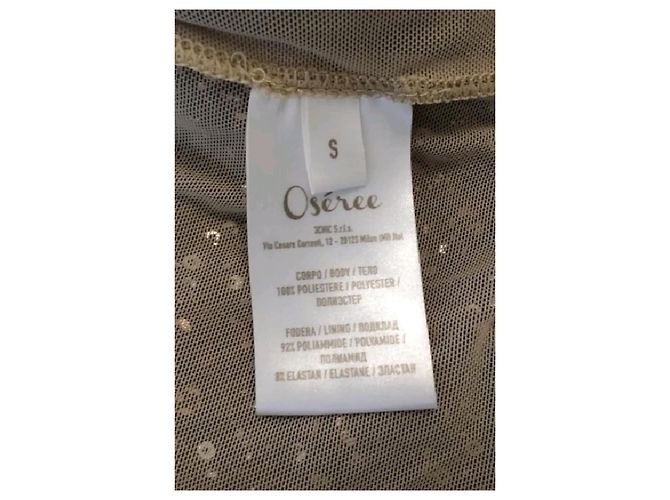 Autre Marque Vestido maxi OSÉREE marrón con lentejuelas - vista 8