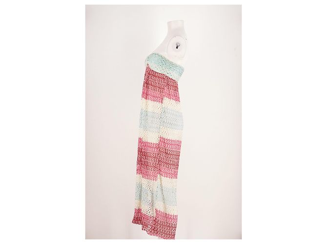 Missoni Maxikleid rosa gestreift - Ansicht 3