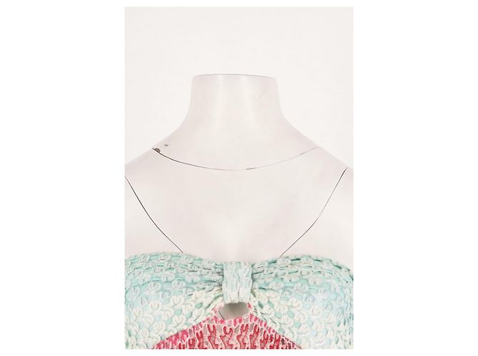 Missoni Maxikleid rosa gestreift - Ansicht 5