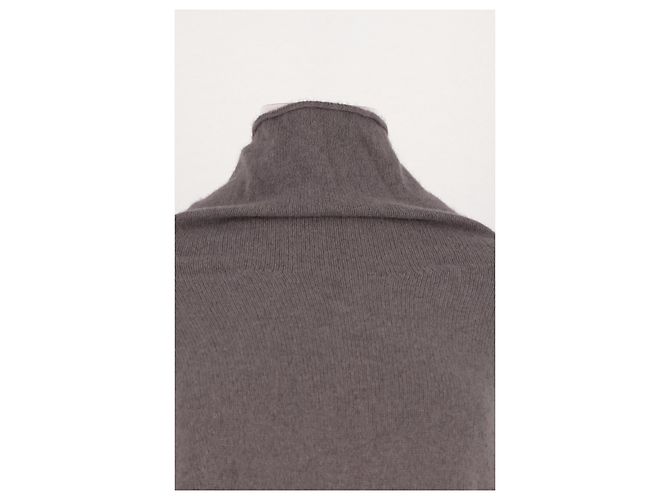 Autre Marque Poncho en cachemire gris - view 5