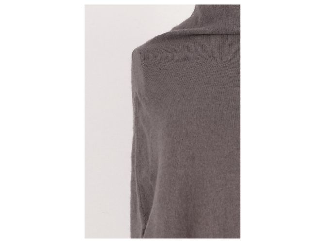 Autre Marque Poncho en cachemire gris - view 6