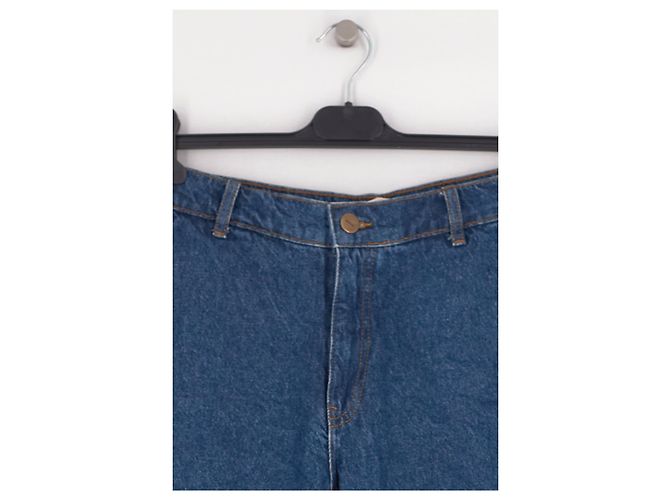 Autre Marque Pantaloncini in cotone blu - vista 2
