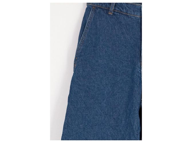 Autre Marque Pantaloncini in cotone blu - vista 3