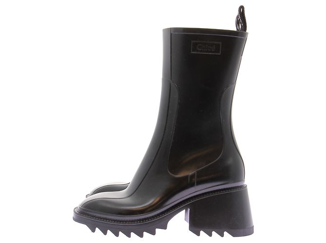 Chloé Betty Boots Black Leather - view 2