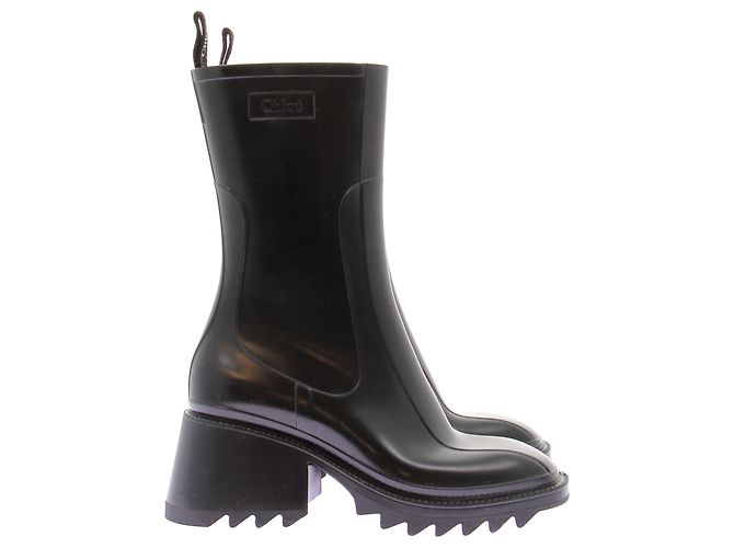 Chloé Betty Boots Black Leather - view 6