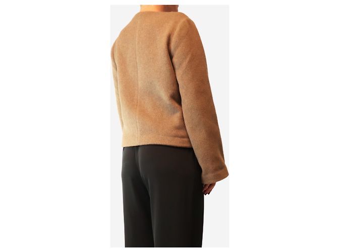 Reformation Brown Lucia wool jacket - size M - view 2